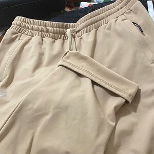 Men's Tan Jogger Pants